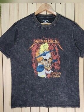 Metallica T Shirt Graphic Tee Size L